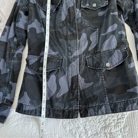 Abercrombie & Fitch Jacket Women Small Utility Military Camouflage Cinching C2 - Picture 7 of 10
